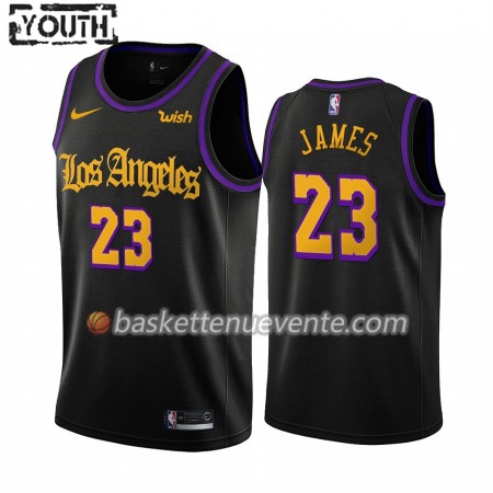 Maillot Basket Los Angeles Lakers LeBron James 23 2019-20 Nike City Creative Swingman - Enfant